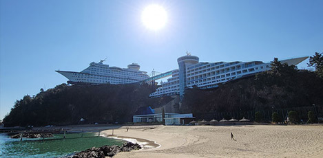 韓国地方旅(江原道・江陵)<br>〜一度は泊ってみたい、船の形のホテル〜