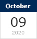 10月9日