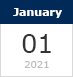 1月 1日