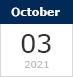 10月 3日