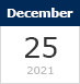 12月 25日