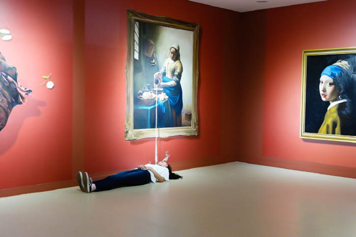 Photo: Trick Art Experience Hall (Credit: Interactive Art Museum)