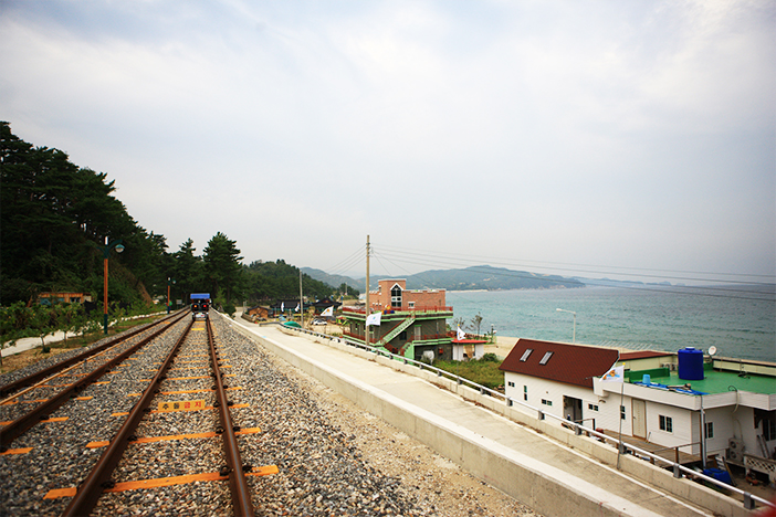 Samcheok Ocean Railbike scenery