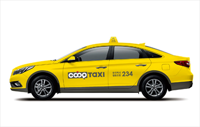 Coop такси (Предоставлено: Taxi Cooperative Korea)