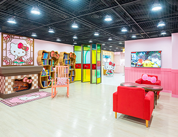 Ausstellungshalle Hello Kitty Island (Quelle: Namsan Seoul Tower)