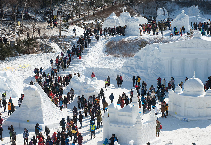 Festival de la Nieve del Monte Taebaeksan (Cortesía del Ayuntamiento de Taebaek)