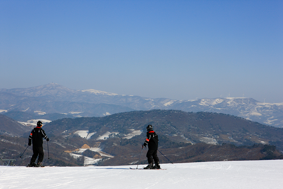 Landscape view of Alpensia Ski Resort