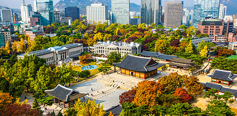 ソウル市内でのんびり楽しむ紅葉名所
