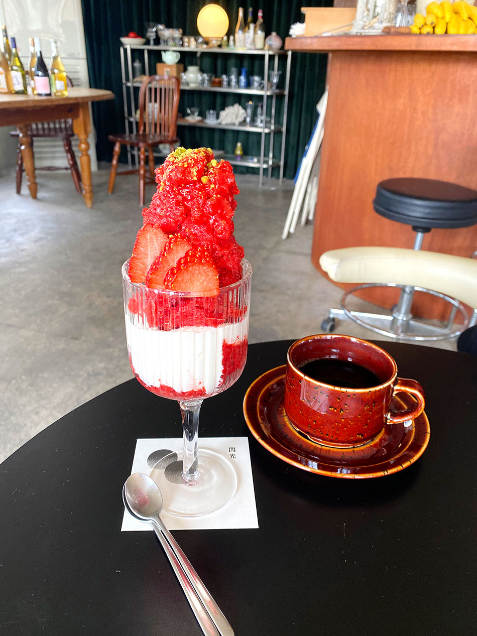 イチゴシャーベット