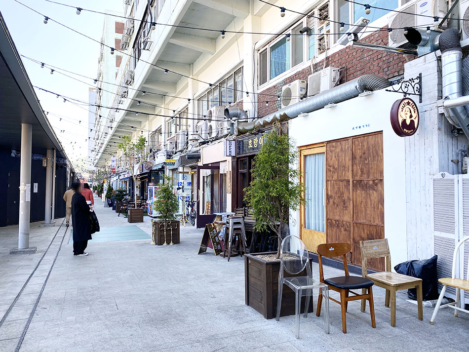 「大林商店街（テムサンガ）」３階通路