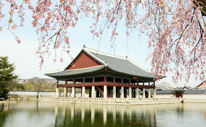 Vue du palais Gyeongbokgung