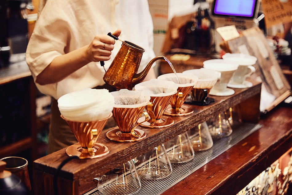 コーヒー韓薬房のハンドドリップコーヒー