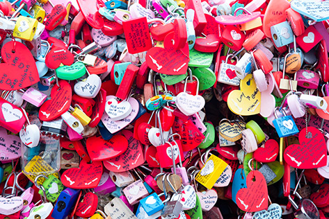 Love Locks at Namsan Seoul Tower