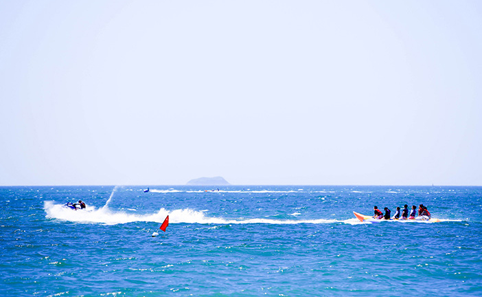 Wassersport am Strand Daecheon