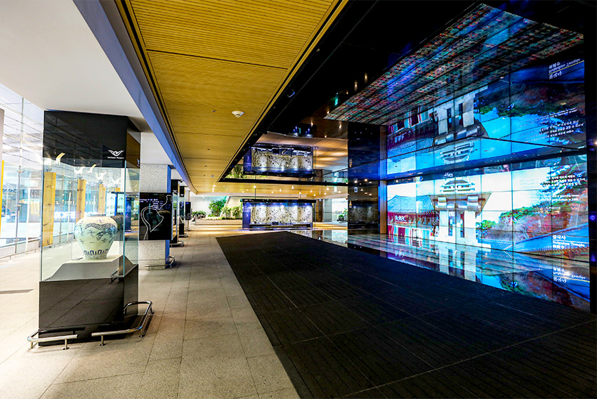 Koreanische Kulturstraße (Quelle: Incheon International Airport Corporation)