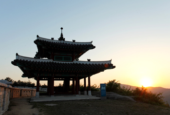 Sunset view of Namjangdae Command Post