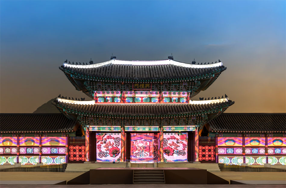 Heungnyemun Gate of Gyeongbokgung Palace