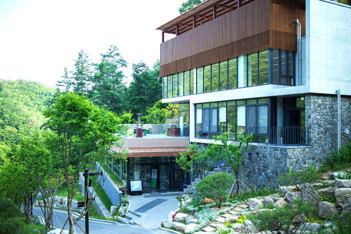 Healience Seonmaeul Welcome Center (Herbsthalle) (Quelle: Healience Seonmaeul)