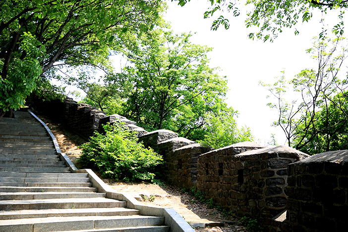 Chemin de randonnée au mont Namsan