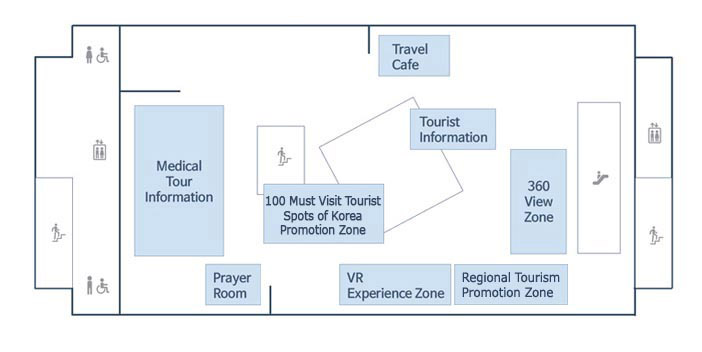 map of Tourist Information Center