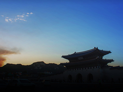 [Seoul, Hanok 24 Guesthouse Gyeongbokgung]City of morning calm, Seoul Jongno District city tour.