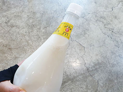 谷城(コクソン)で作られたドンドン酒