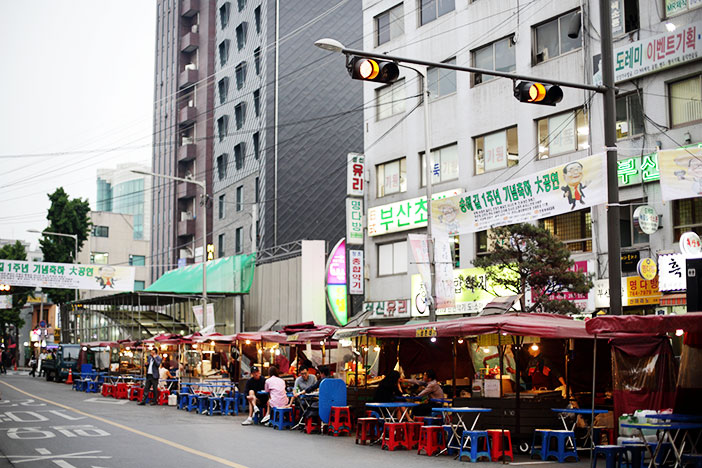 Pojangmacha-Straße Ikseon-dong