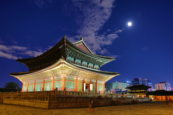 夜の景福宮