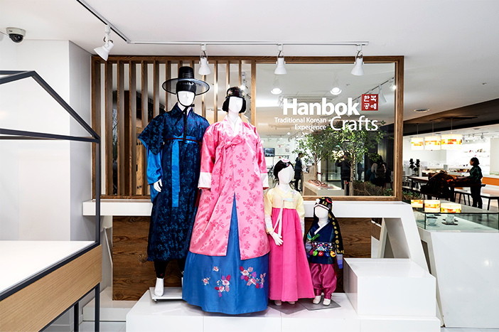 Hanbok-Erlebnis im K-Style Hub (Quelle: K-Style Hub)