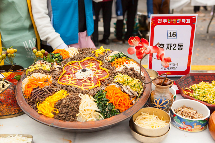 Bibimbap-Festival Jeonju 2018 (Quelle: Jeonju Bibimbap Festival Organizing Committee)