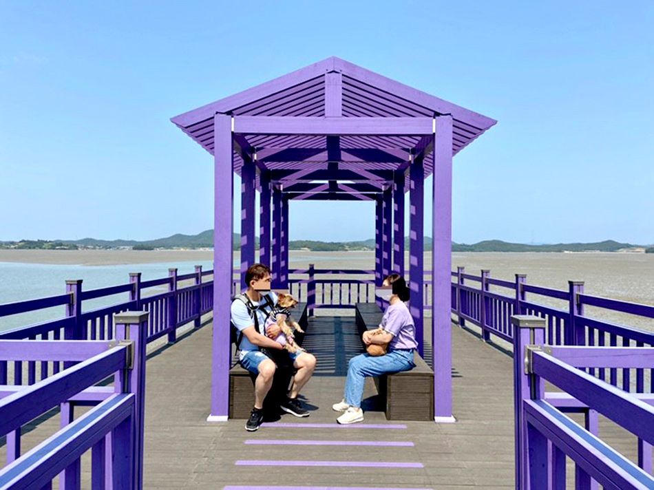 パープル島桟橋