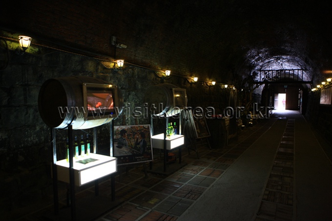 Wine Tunnel in Cheongdo
