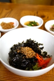 성게 비빔밥
