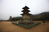 Three-story Stone Pagodas at the Gameunsa Temple Site