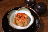 Kimchi-Pickles made of Radish or Cabbage or Cucumber spiced with Pepper & Garlic & Ginger etc Kimchi-Pickles made of Radish or Cabbage or Cucumber spiced with Pepper & Garlic & Ginger etc