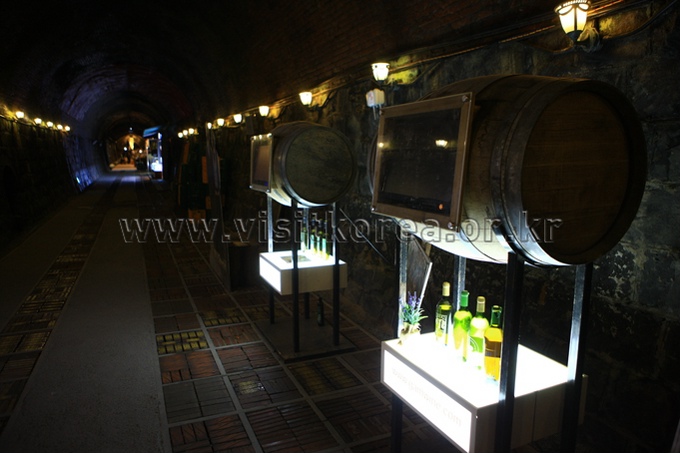 Wine Tunnel in Cheongdo