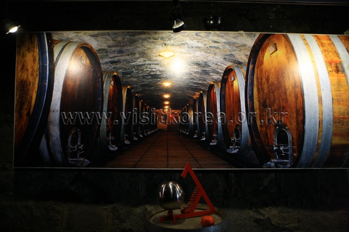 Wine Tunnel in Cheongdo