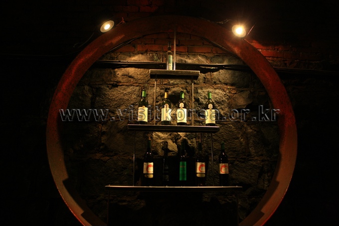 Wine Tunnel in Cheongdo