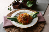 Japchae(Stir-gried Glass Noodles and Vegetables)