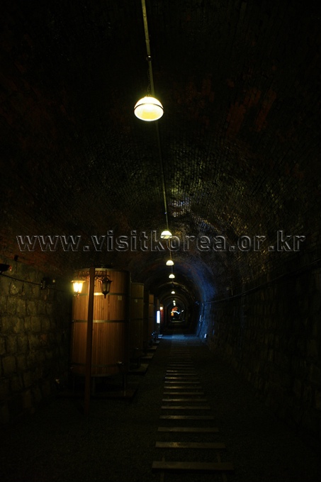 Wine Tunnel in Cheongdo