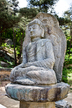 Seated Stone Buddha Statue at Mireugok of Namsan, Gyeongju