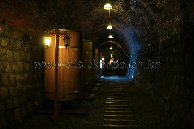 Wine Tunnel in Cheongdo