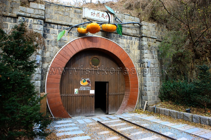 Wine Tunnel in Cheongdo