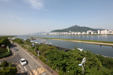 The mouth of Nakdong River