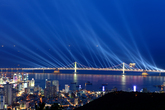 Laser Show at Gwangandaegyo Bridge