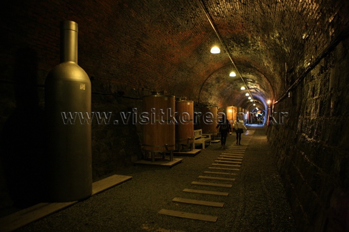 Wine Tunnel in Cheongdo