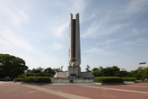 The mouth of Nakdong River monument