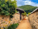 Landscape of Korean Stone Walls