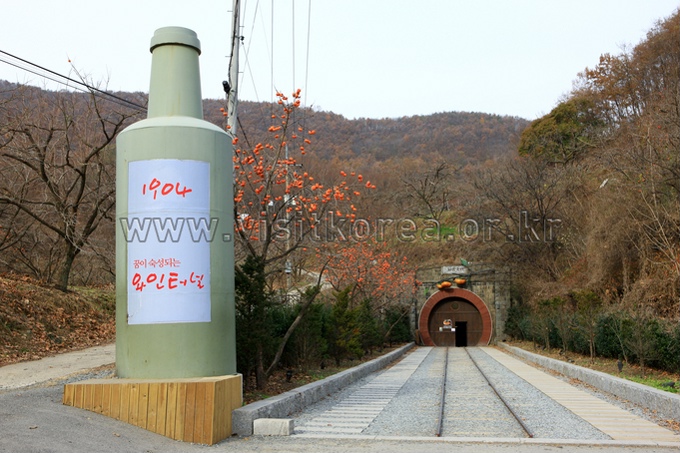 Wine Tunnel in Cheongdo