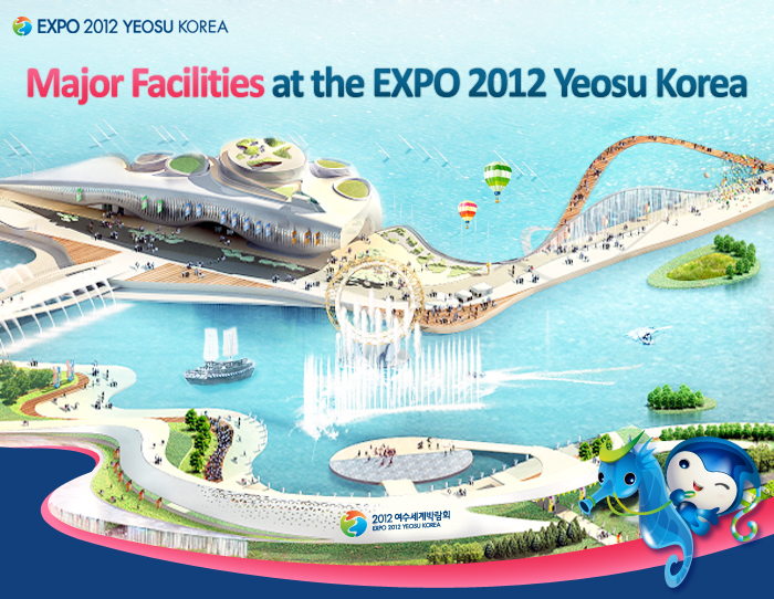 Major Facilities at the EXPO 2012 Yeosu Korea